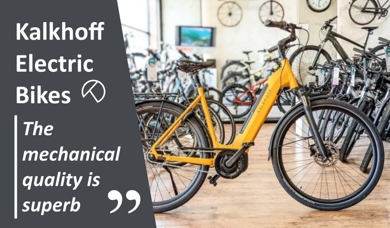 Kalkhoff electric top bike dealers